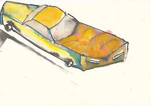 Aquarell Car 1